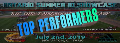 Ontario Summer ID Showcase “TOP PERFORMERS”