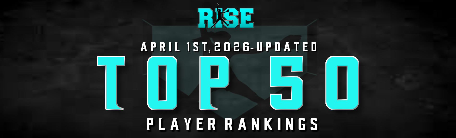 RISE “Top 50” UPDATED Player Rankings-(APRIL 1st, 2026)